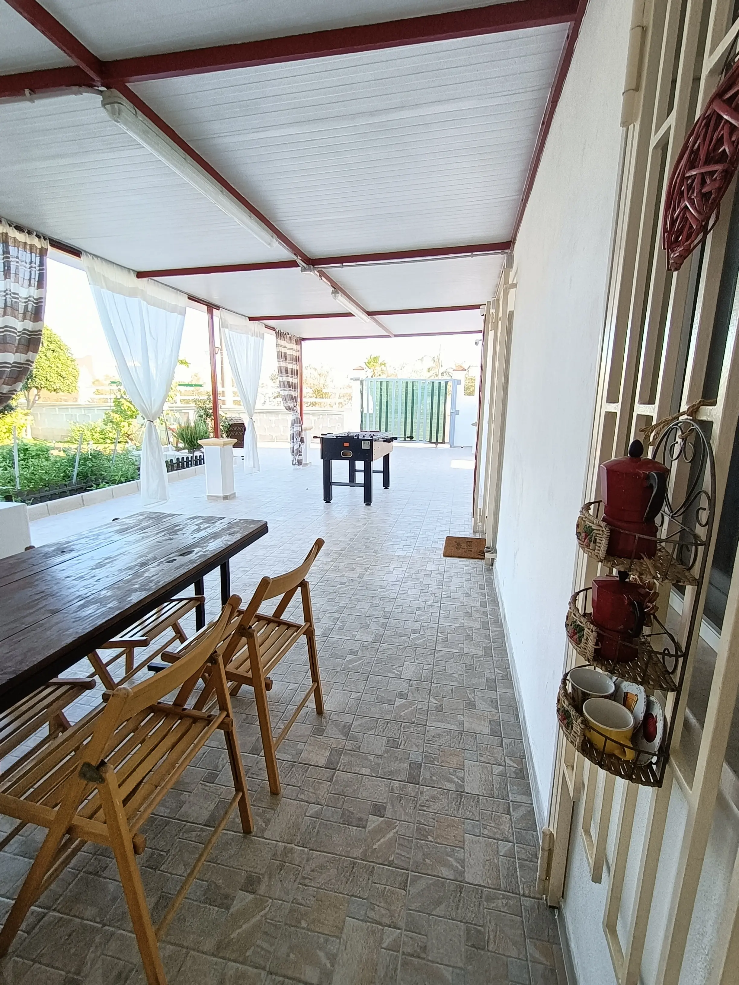 Tettoia veranda
